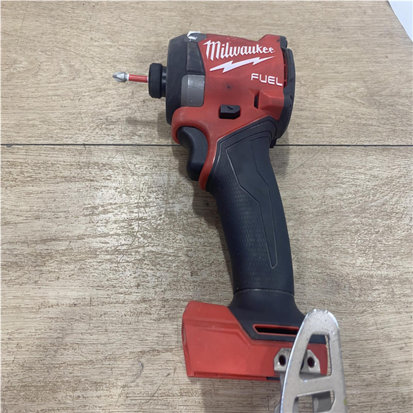 AS-IS Milwaukee FUEL 18V Lithium-Ion Brushless Cordless 1/4 in. Hex Impact Driver (Tool-Only)