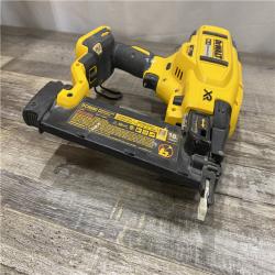AS-IS DEWALT 20V MAX XR Lithium-Ion Electric Cordless 18-Gauge Brad Nailer (Tool Only)