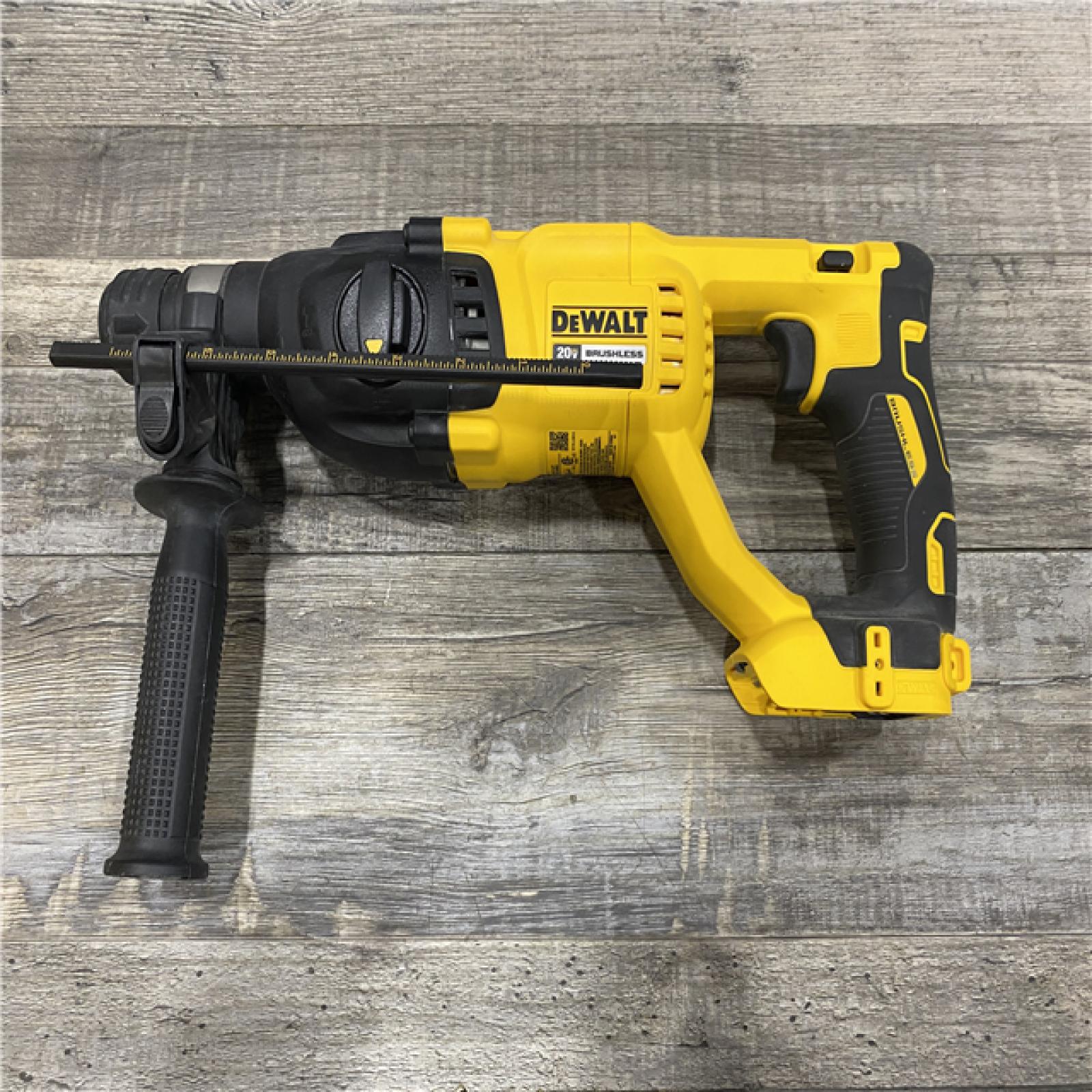 AS-IS DEWALT 20V MAX Cordless Brushless 1 in. SDS Plus D-Handle Concrete and Masonry Rotary Hammer (Tool Only)
