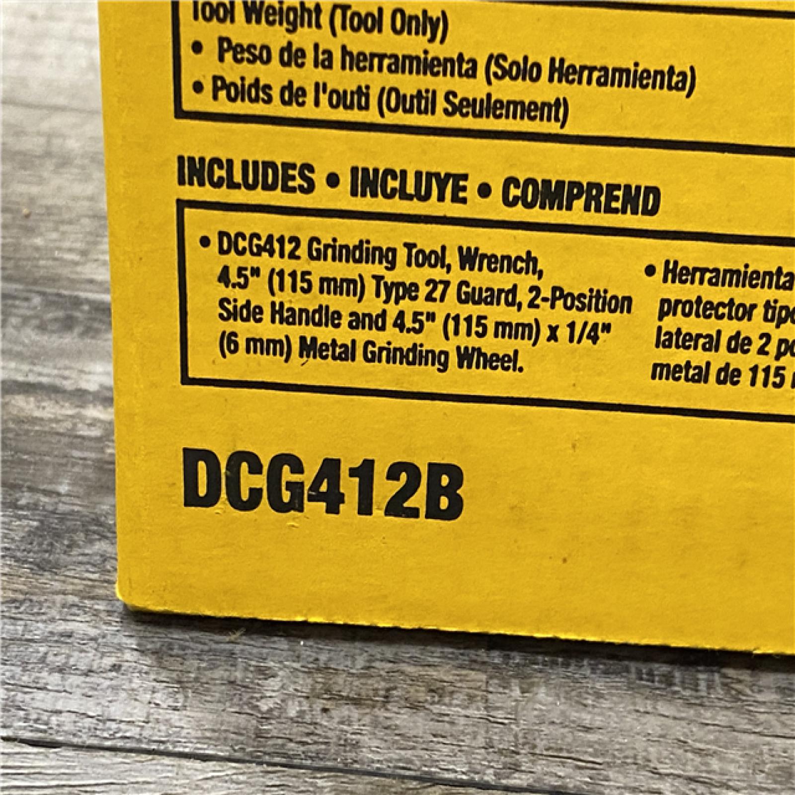 NEW - DEWALT 20V MAX Cordless 4.5 in. - 5 in. Angle Grinder (Tool Only)