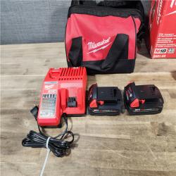 HOUSTON - LOCATION - AS-IS Milwaukee 18V Cordless Brushed 2 Tool Drill/Driver and Impact Driver Kit
