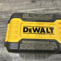 AS-IS DEWALT 20V/60V MAX FLEXVOLT Lithium-Ion 9.0Ah Battery and Charger Starter Kit