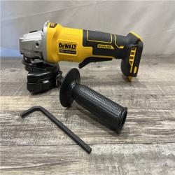AS-IS DEWALT 20V MAX Cordless Brushless 4-1/2 in. Angle Grinder with Paddle Switch (Tool Only)