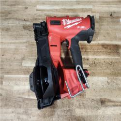 HOUSTON LOCATION - AS - IS Milwaukee FUEL 18-Volt Lithium-Ion Brushless Cordless Coil Roofing Nailer (Tool Only)