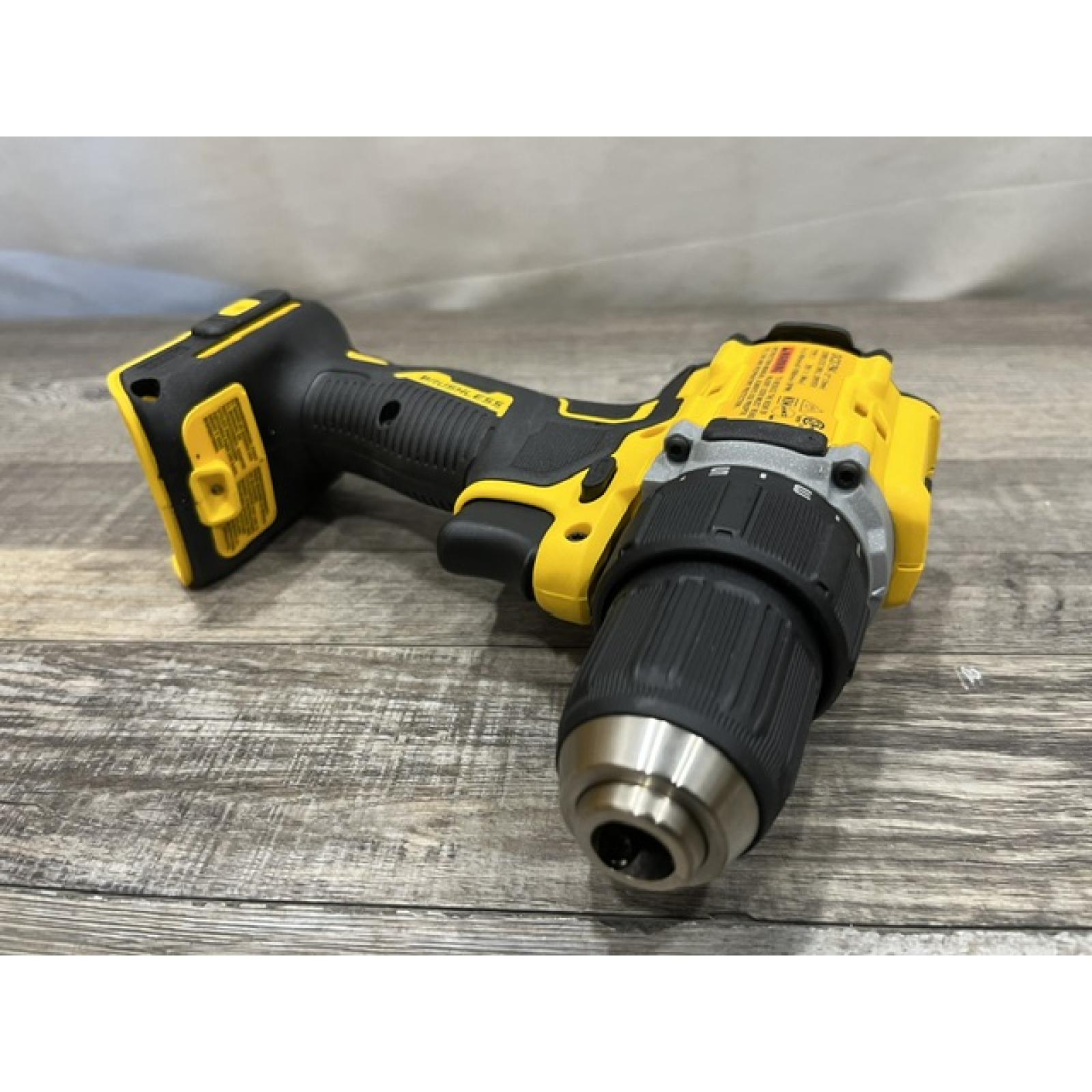 AS-IS DEWALT Atomic 20V Lithium-Ion Cordless Compact 1/2 in. Drill/Driver Kit