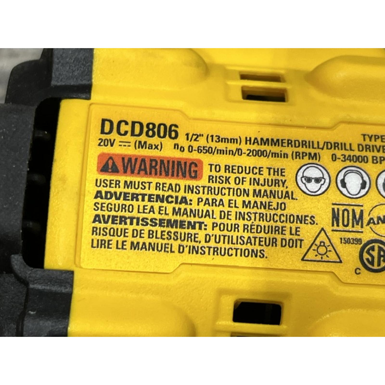 AS-IS DEWALT 20V XR Lithium-Ion Cordless 2-Tool Combo Kit