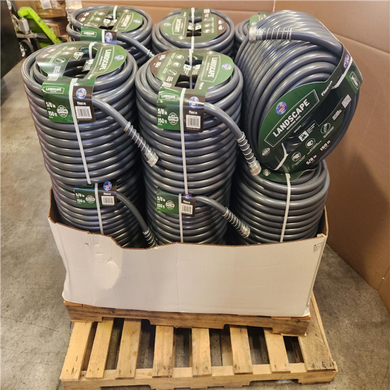 Phoenix NEW Flexon 5/8 in. Dia x 150 ft. Supreme Duty Water Hose Pallet (18-Hoses)