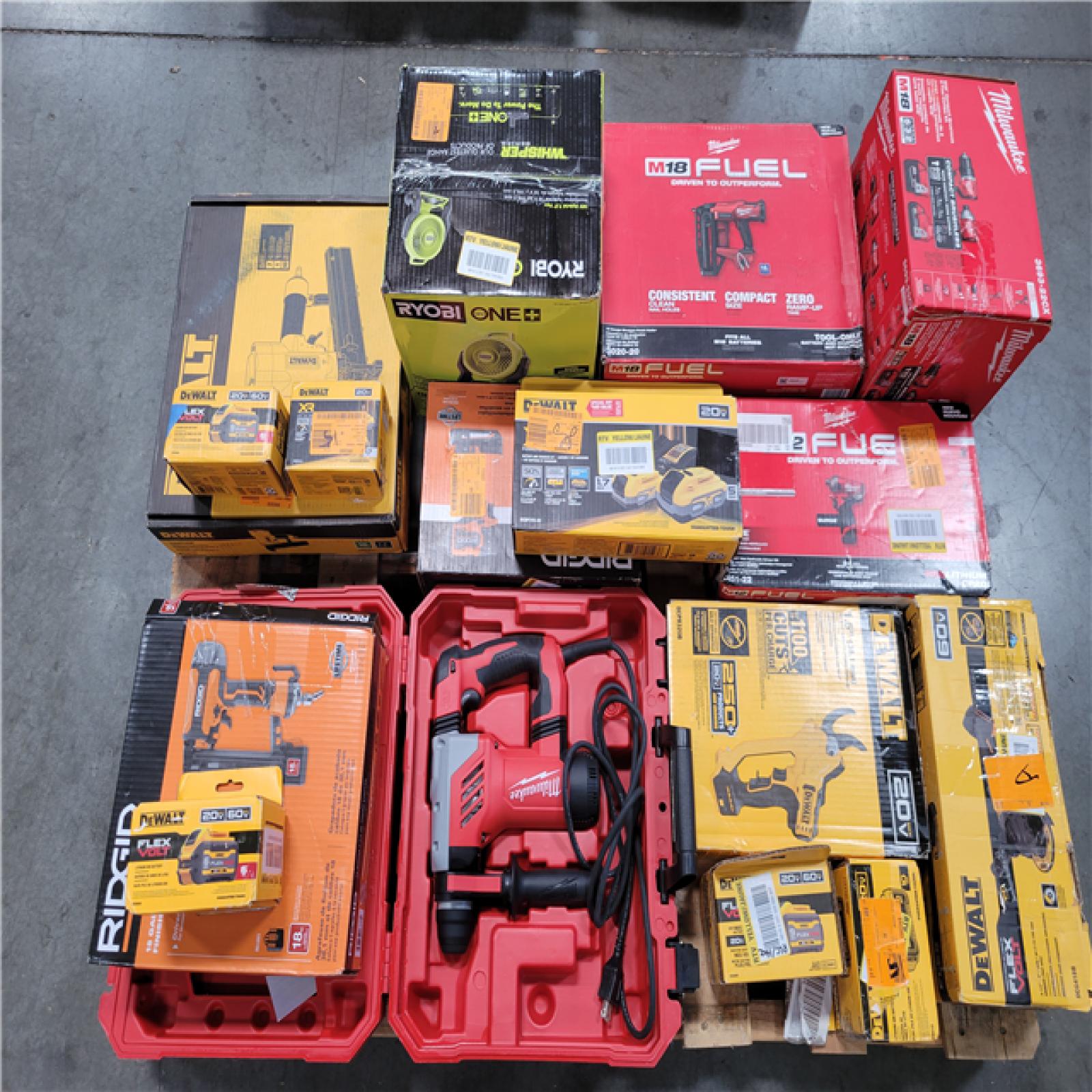 CALIFORNIA AS-IS TOOL PALLET