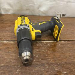 AS-IS DEWALT ATOMIC 20-Volt Lithium-Ion Cordless 1/2 in. Compact Hammer Drill with 3.0Ah Battery, Charger and Bag