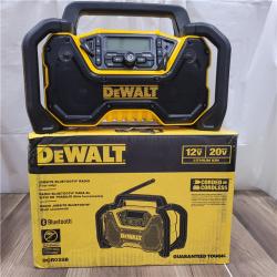 AS-IS  DEWALT 20V MAX Compact Cordless Bluetooth Radio (Tool Only)