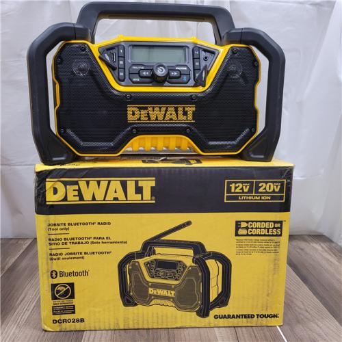 AS-IS  DEWALT 20V MAX Compact Cordless Bluetooth Radio (Tool Only)