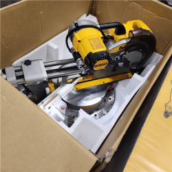 Like New-  DEWALT 12 Double Bevel Sliding Compound Miter Saw