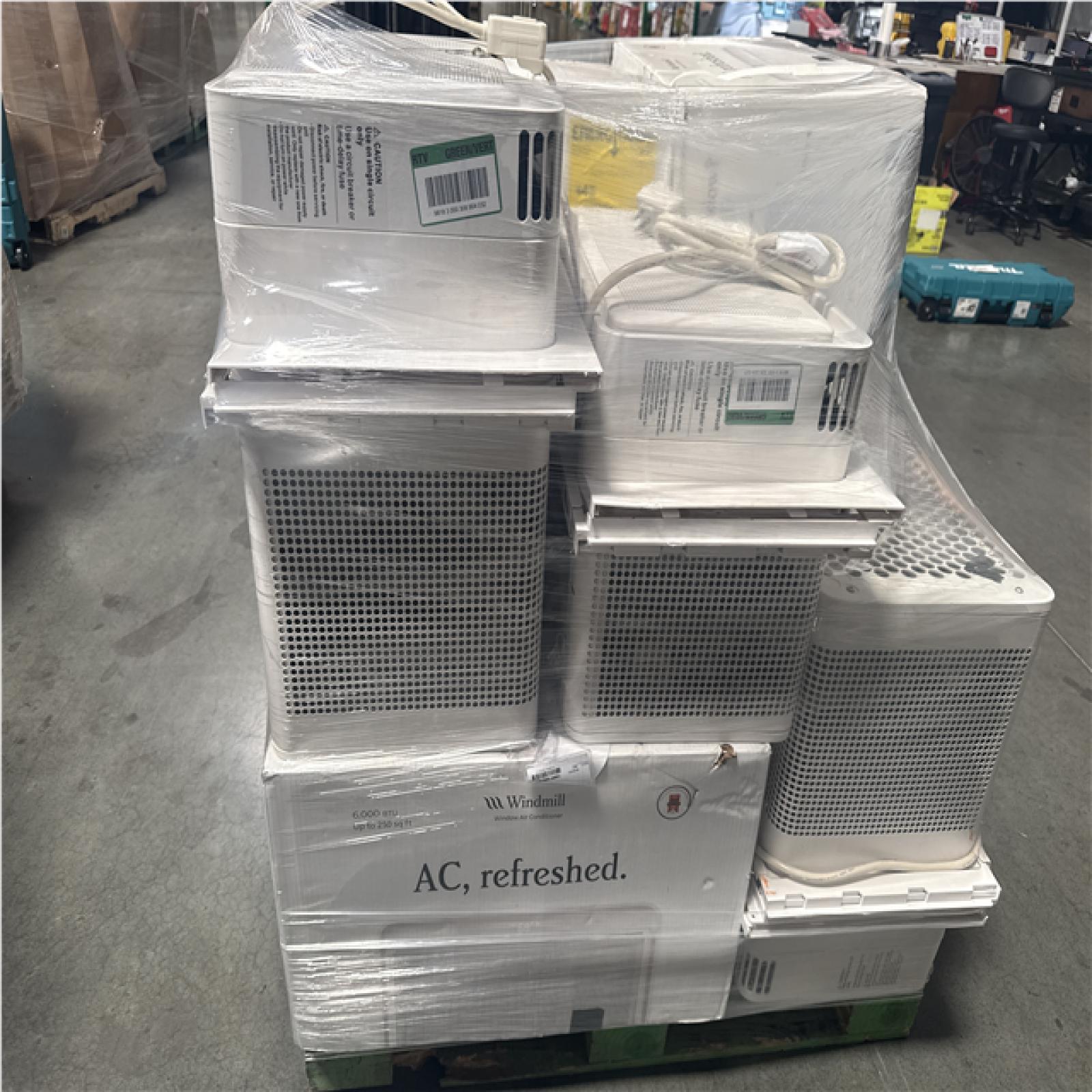 CALIFORNIA AS IS WINDMILL WHISPERTECH WINDOW AC UNITS