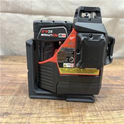 AS-IS  Milwaukee-3632-21 M12 Green Beam Laser 360Â° 3-Plane Kit