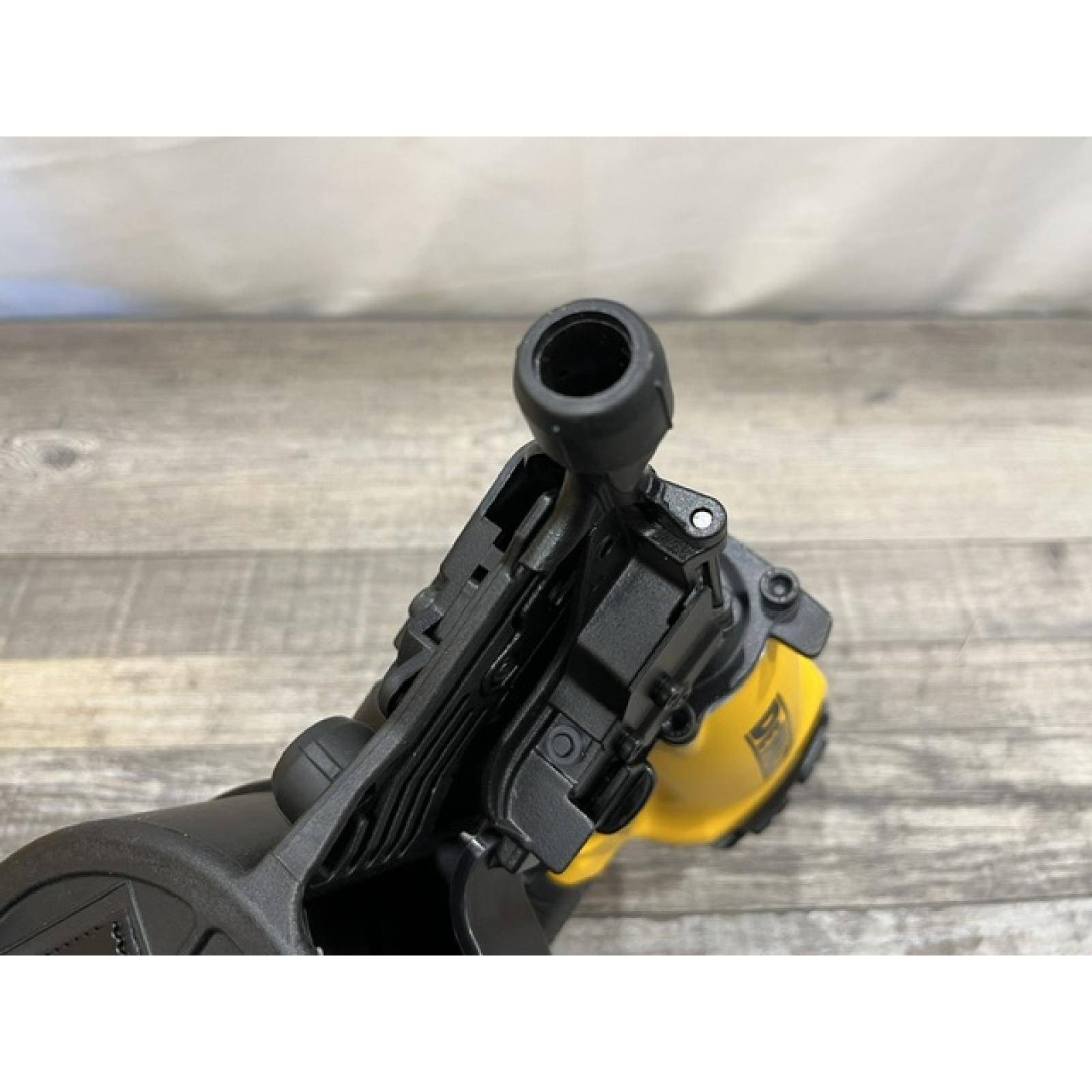 AS-IS DEWALT Pneumatic 15-Degree Coil Corded Siding Nailer