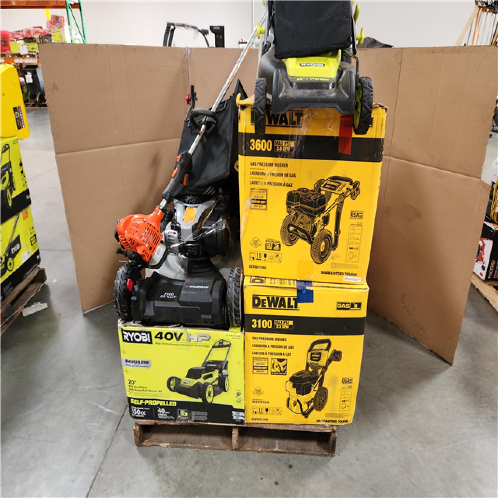 CALIFORNIA AS-IS OUTDOOR POWER EQUIPMENT