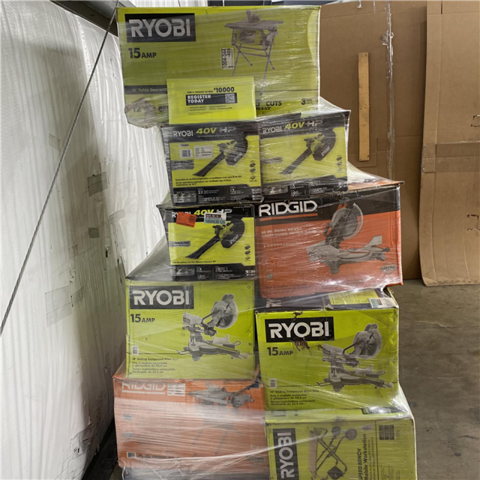 Houston Location AS IS - Tool Pallet