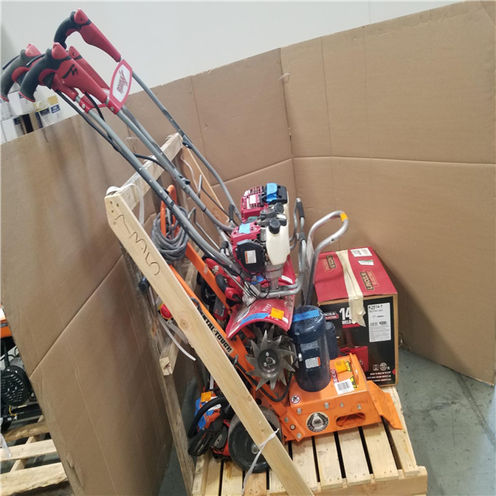 CALIFORNIA AS-IS OUTDOOR POWER EQUIPMENT
