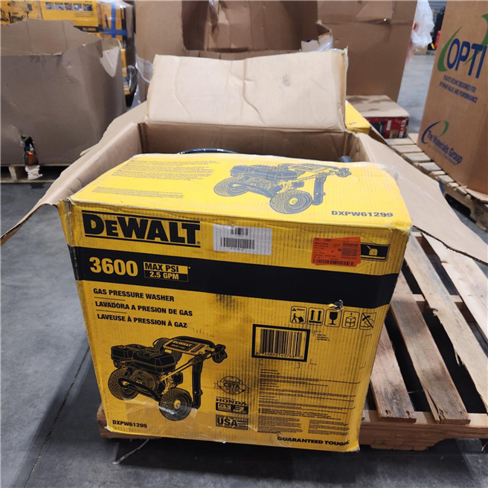 Dallas Location - As-Is DeWalt DXPW61299 3600 PSI 2.5 GPM  Gas Pressure Washer(Lot Of 2)