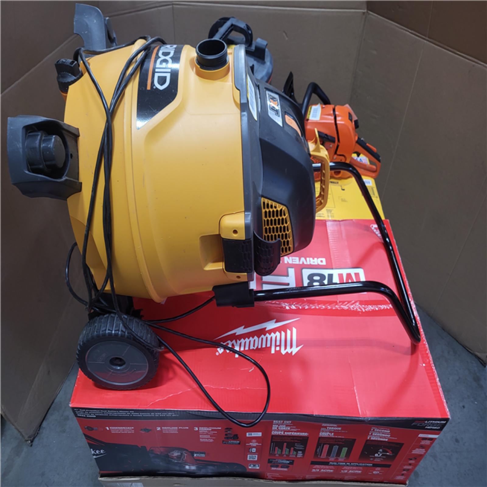 CALIFORNIA AS-IS OUTDOOR POWER EQUIPMENT