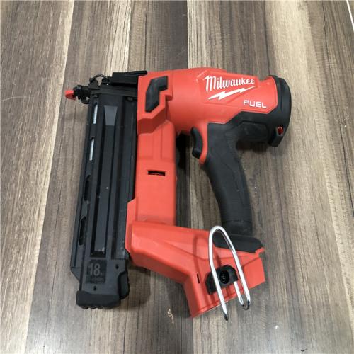 AS-IS Milwaukee FUEL 18-Volt Lithium-Ion Brushless Cordless Gen II 18-Gauge Brad Nailer (Tool-Only)
