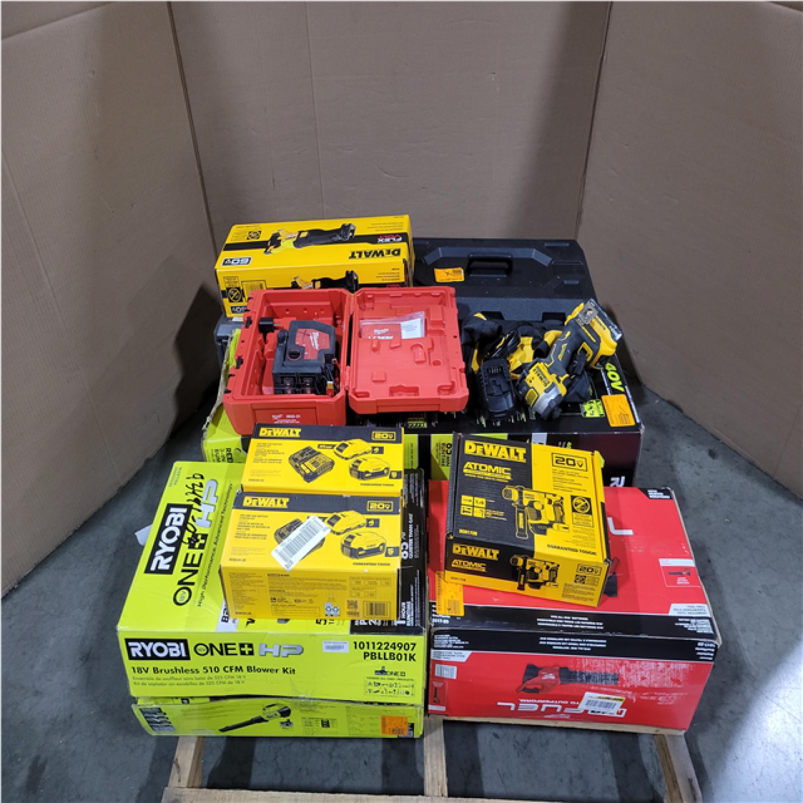 CALIFORNIA AS-IS TOOL PALLET