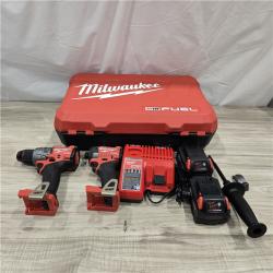 AS-IS MILWAUKEE FUEL 18V Cordless Hammer Drill and Impact Driver Combo Kit