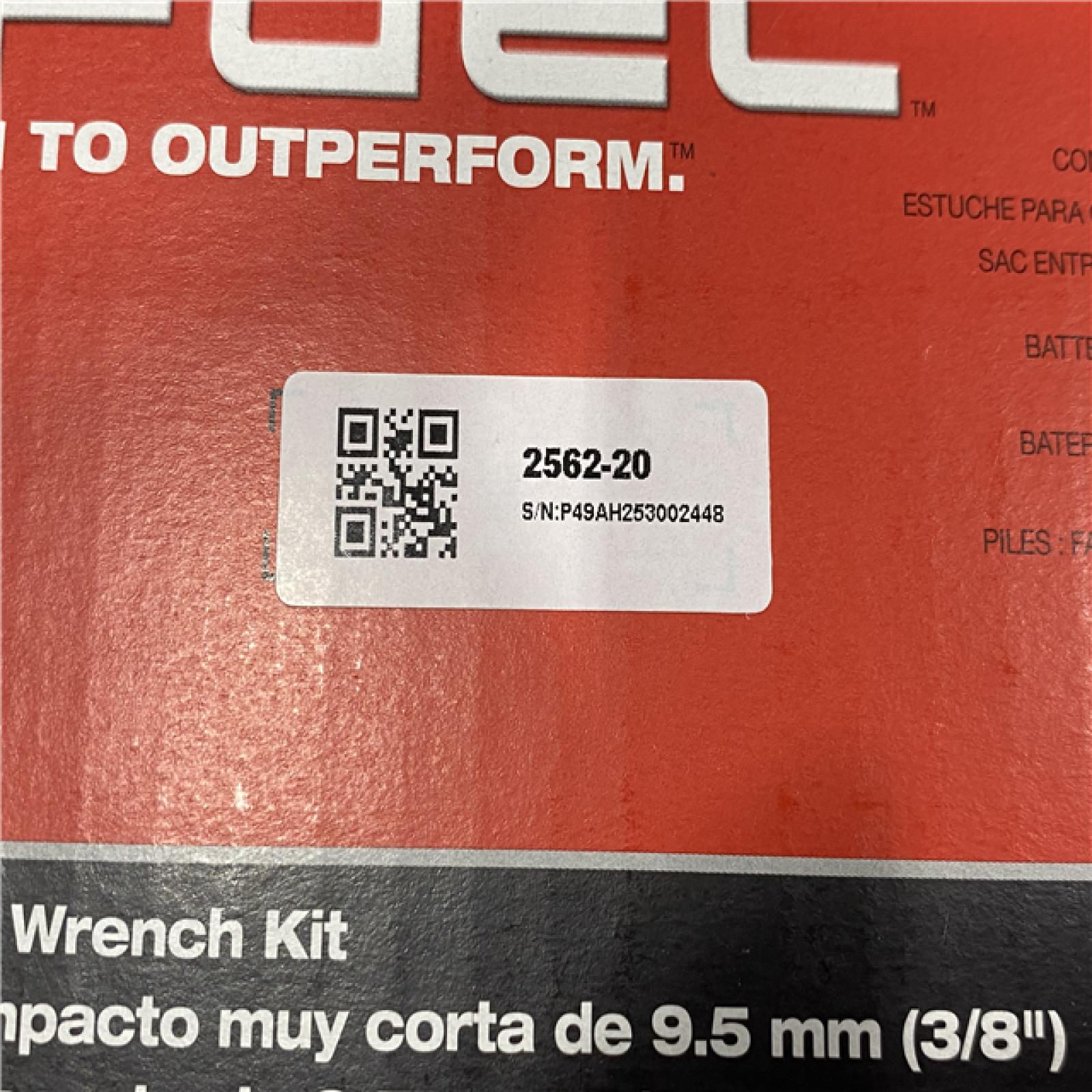 NEW - Milwaukee FUEL 12V Li-Ion Brushless Cordless Stubby 3/8 in. Impact Wrench Kit