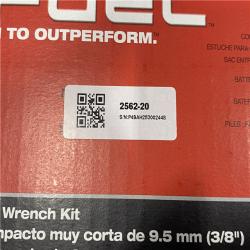 NEW - Milwaukee FUEL 12V Li-Ion Brushless Cordless Stubby 3/8 in. Impact Wrench Kit