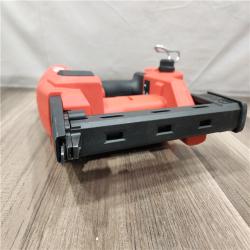 AS-IS- MILWAUKEE FUEL 18V Cordless 18-Gauge 1/4 in. Narrow Crown Stapler (Tool-Only)