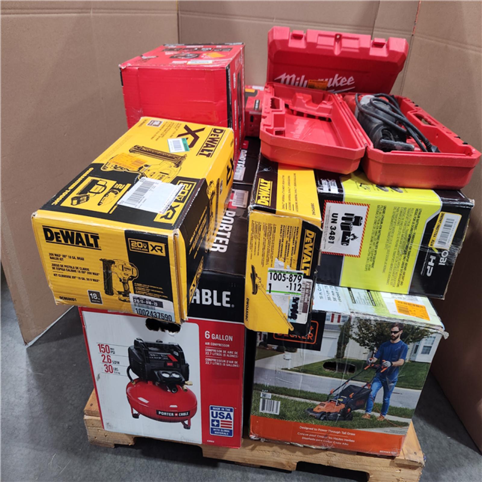CALIFORNIA AS-IS TOOL PALLET