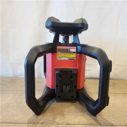 LIKE-NEW- M18 4000 Ft. Red Exterior Dual Slope Rotary Laser Level Kit with Receiver  Remote  Grade Rod and Tripod