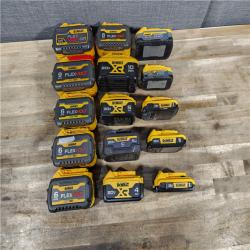 HOUSTON LOCATION - AS-IS DEWALT BATTERY PACK QTY - 15
