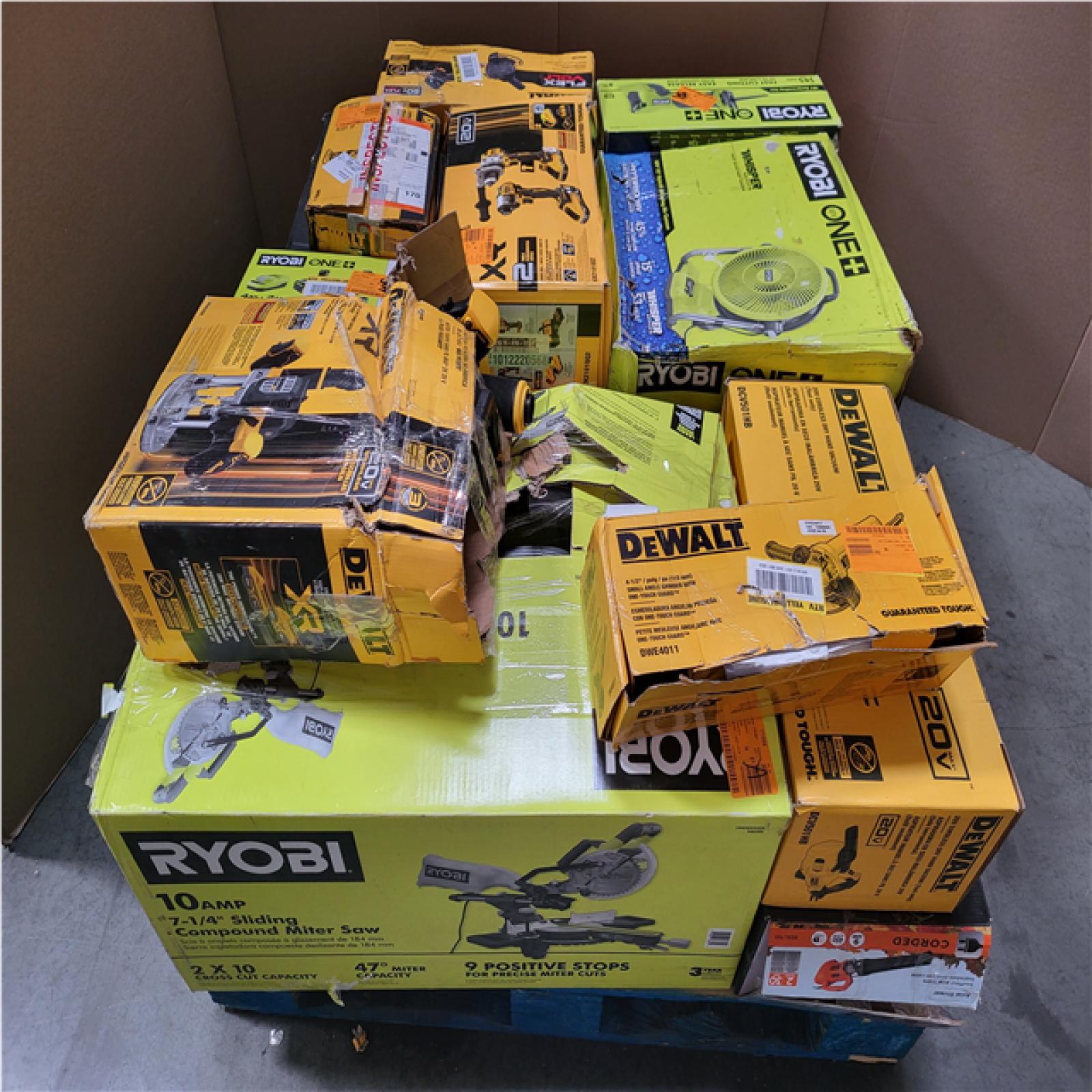 CALIFORNIA AS-IS TOOL PALLET
