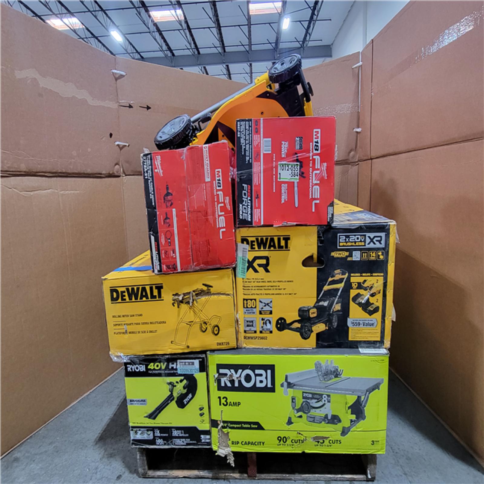 CALIFORNIA AS-IS TOOL PALLET