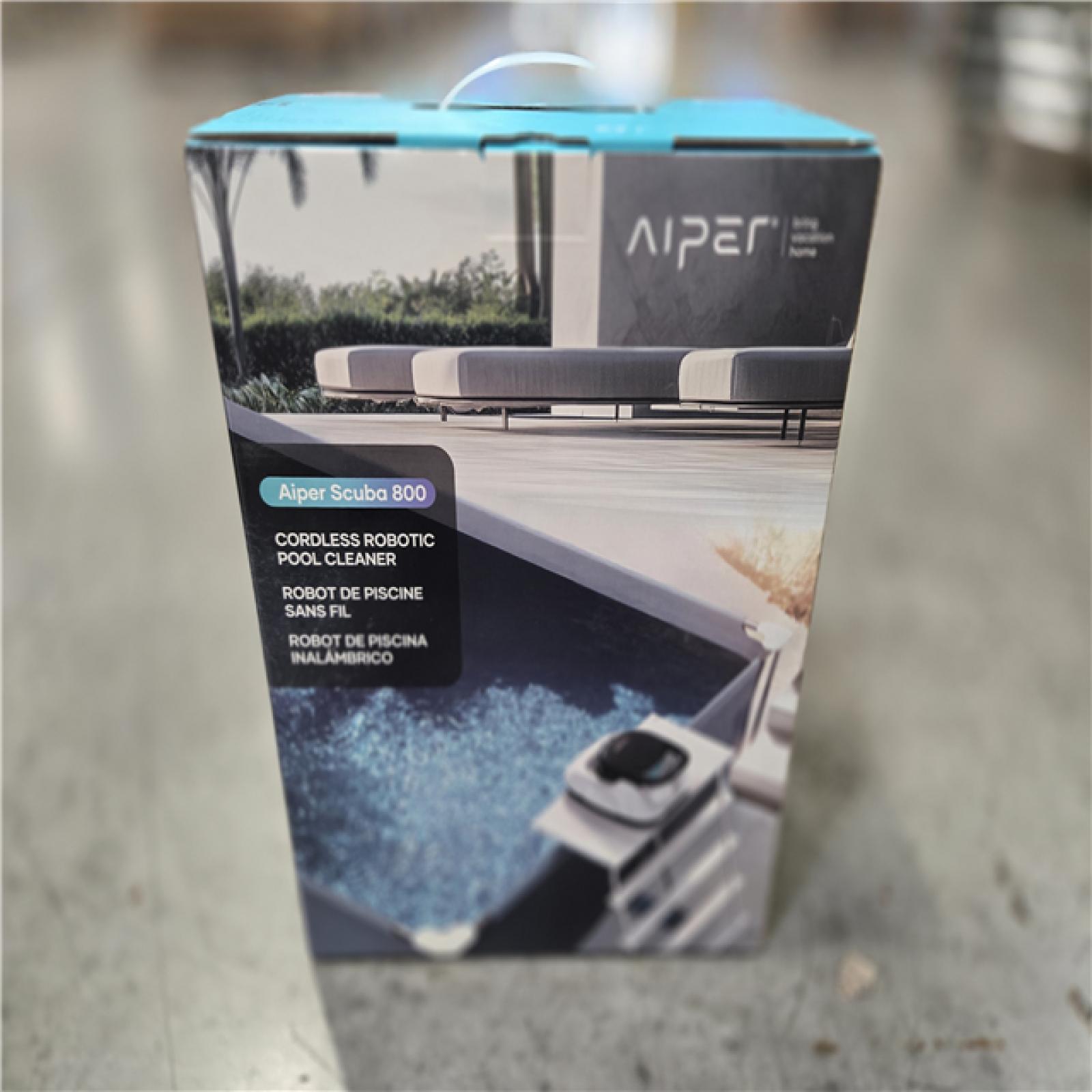 DALLAS LOCATION- NEW!- Aiper Scuba 800 Cordless Robotic Pool Vacuum
