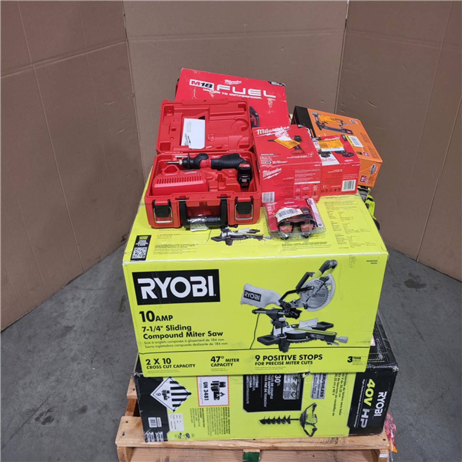 CALIFORNIA AS-IS TOOL PALLET