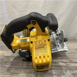 AS-IS DEWALT 20-Volt MAX Lithium-Ion Cordless 6-1/2 in. Circular Saw (Tool-Only)