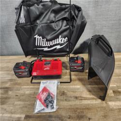 HOUSTON LOCATION - AS-IS (APPEARS LIKE NEW) M18 FUEL Brushless Cordless 21 in. Walk Behind Dual Battery Self-Propelled Mower W/(2) 12.0Ah Battery and Rapid Charger