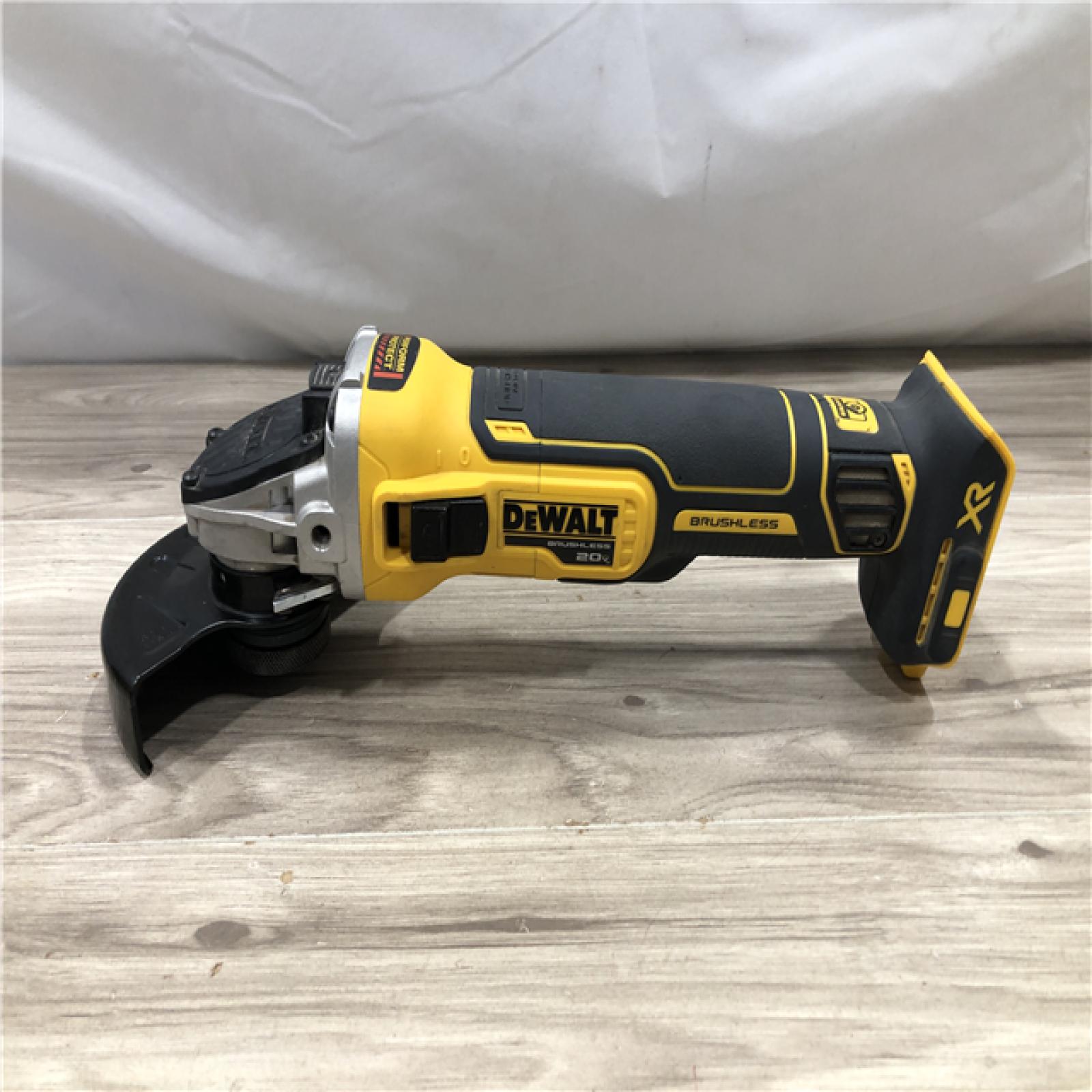 AS-IS DeWalt DCG405 20V XR Cordless 125mm Angle Grinder (Tool Only)