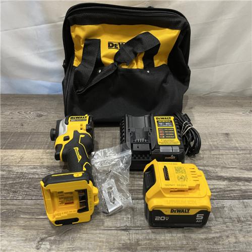AS-IS DEWALT ATOMIC 20V MAX Lithium-Ion Cordless 1/4 in. Brushless Impact Driver Kit