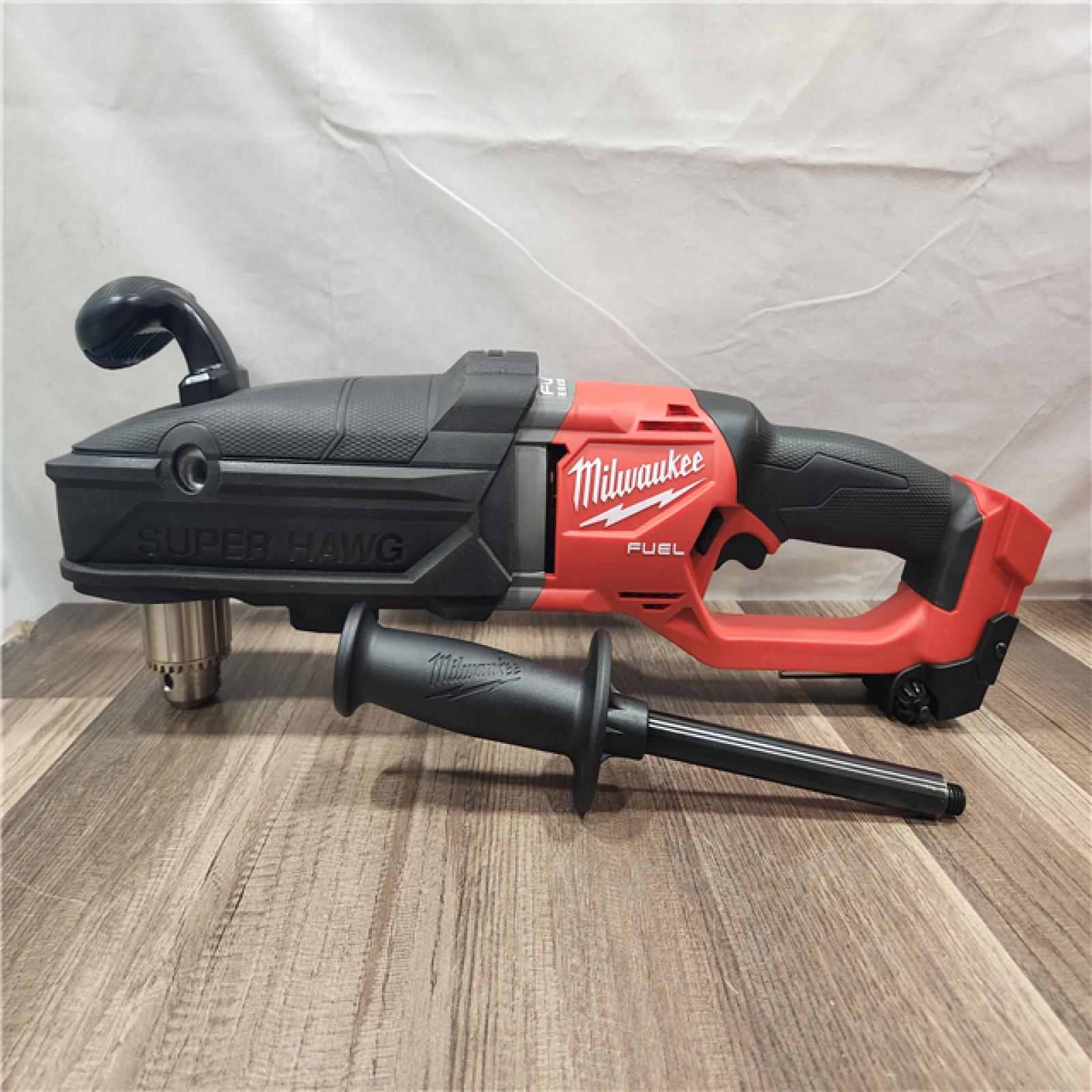 AS-IS- Milwaukee M18 18V Fuel 1/2 Right Angle Drill Super Hawg Cordless Lithium-Ion (TOOL ONLY)