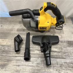 AS-IS DEWALT Bagless 20V MAX Stick Cordless General Dirt Filter Handheld Vacuum (Tool Only)