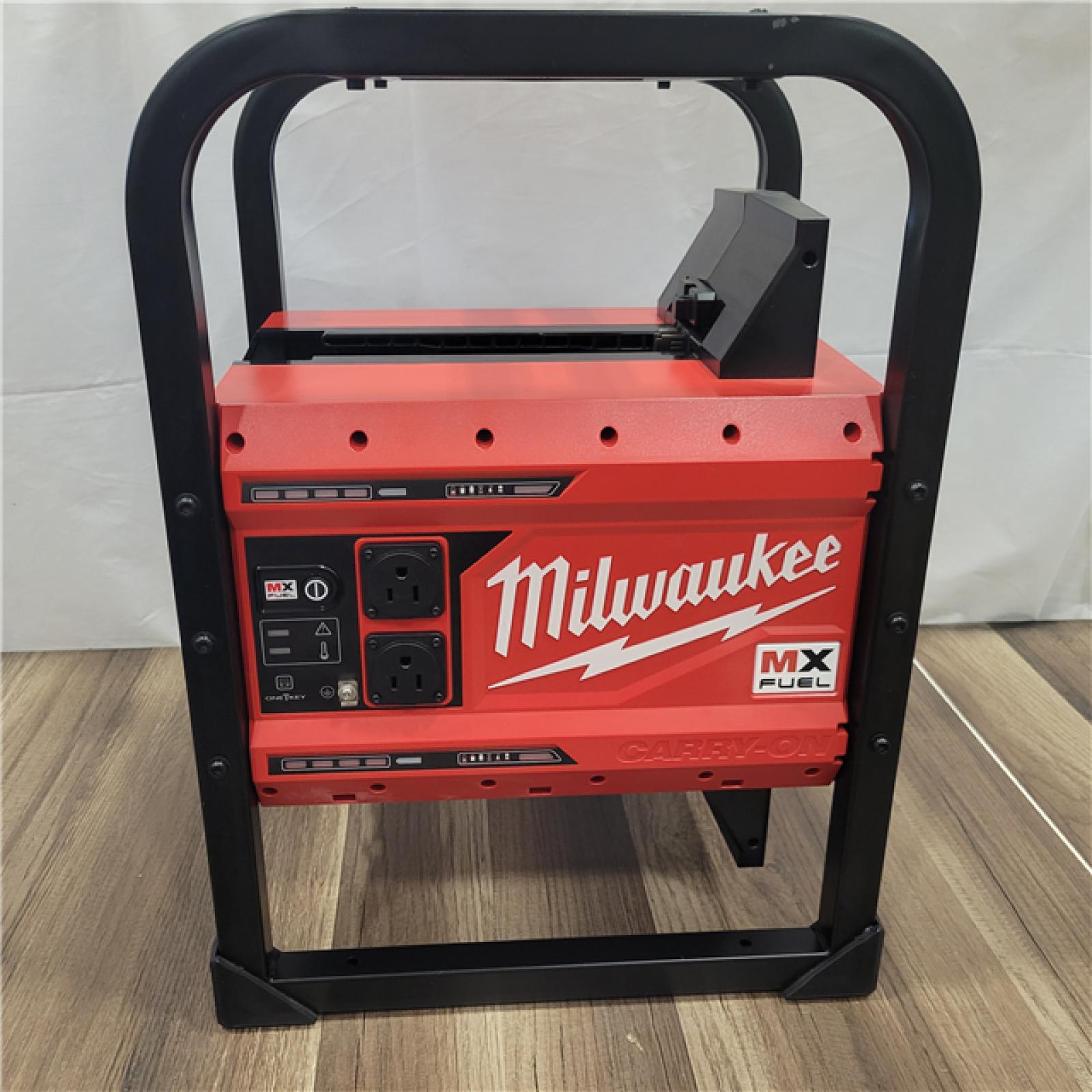 AS-IS Milwaukee MXF002-2XC MX Portable 3600W/1800W Battery Powered Generator