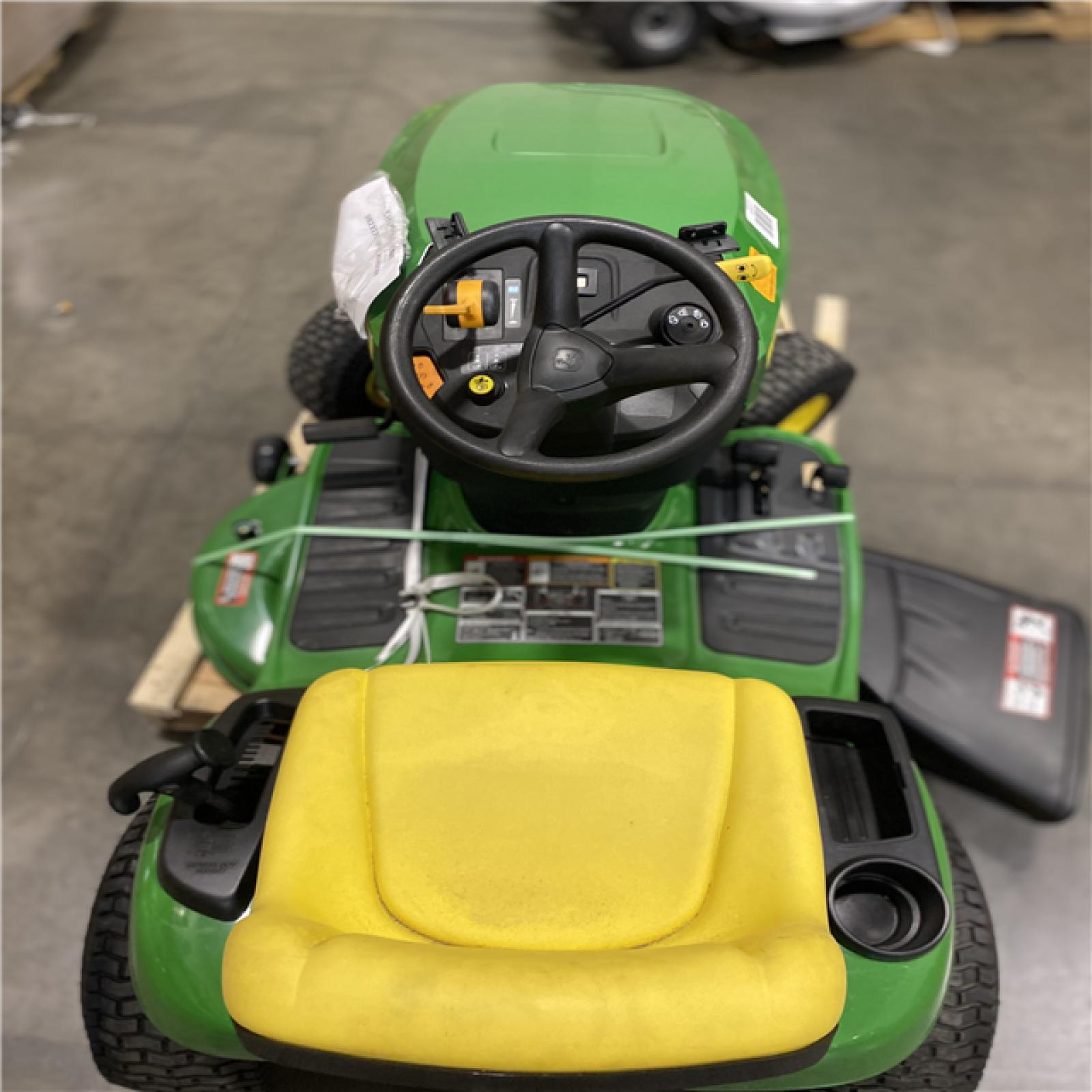 Dallas Location - As-Is John Deere S100 42 in. 17.5 HP Gas Hydrostatic Riding Lawn Mower