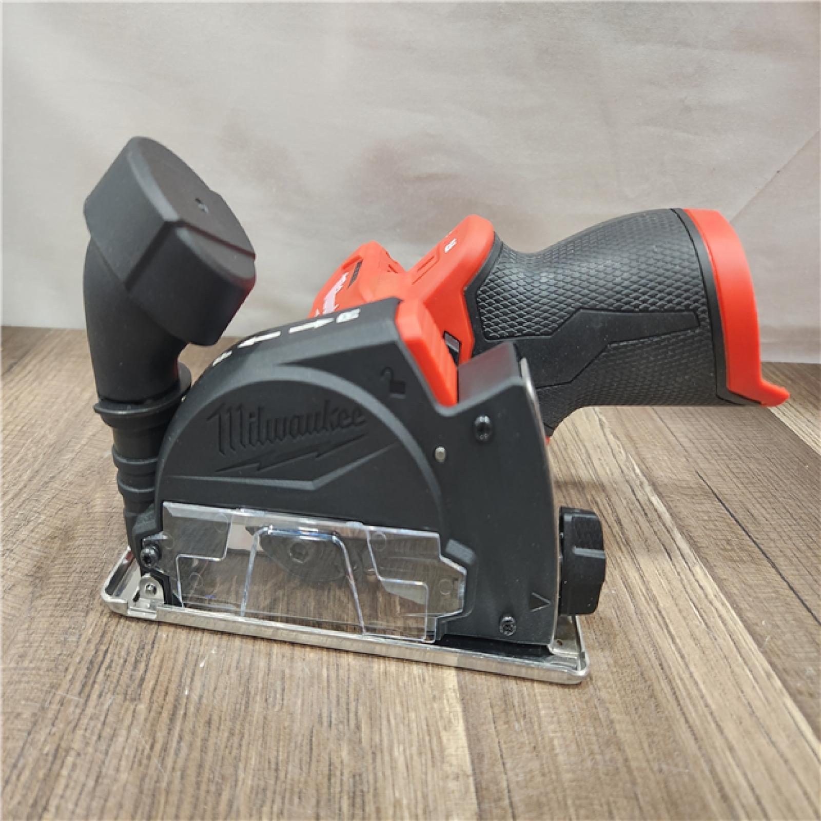 AS-IS- Milwaukee M12 FUEL 12V Lithium-Ion Brushless Cordless 3 in. Cut Off Saw (Tool-Only)