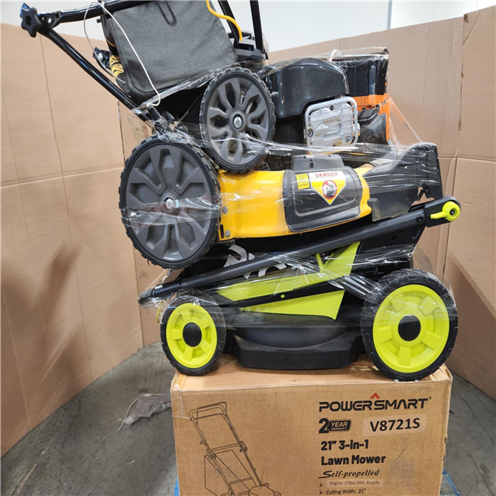 CALIFORNIA AS-IS OUTDOOR POWER EQUIPMENT