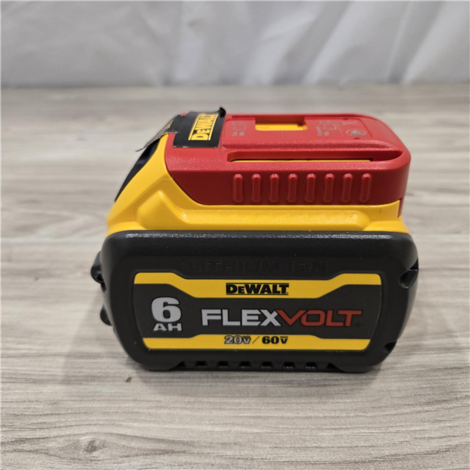 AS-IS DEWALT FLEXVOLT 20V/60V MAX Lithium-Ion 6.0Ah Battery Pack Kit