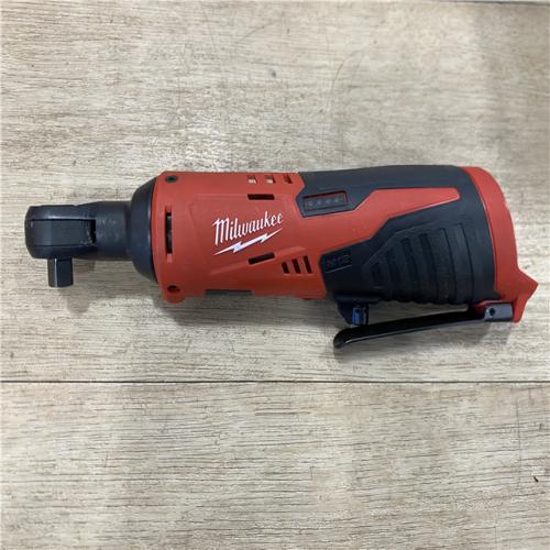 AS-IS Milwaukee 12V Lithium-Ion Cordless 3/8 in. Ratchet (Tool-Only)