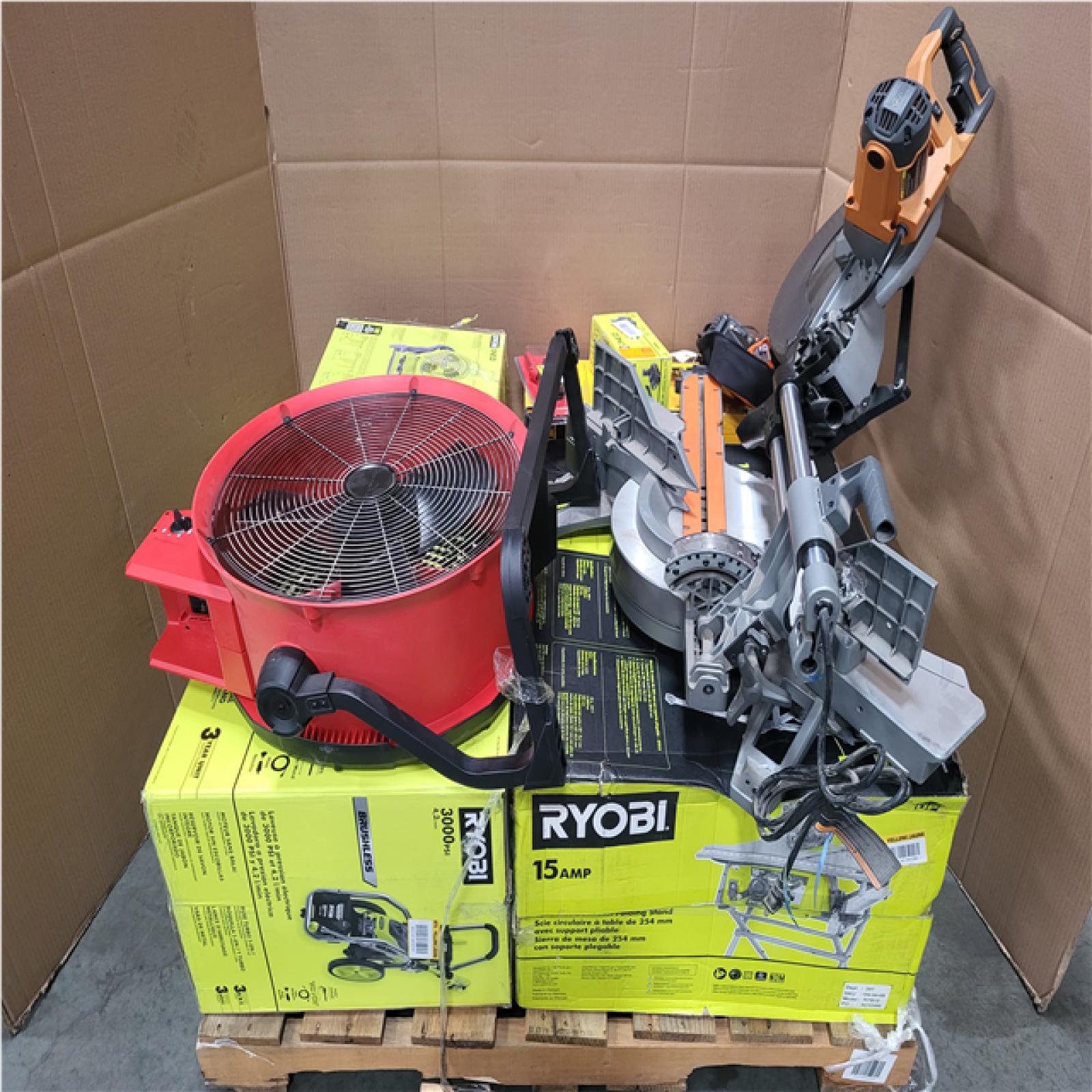 CALIFORNIA- AS-IS TOOL PALLET